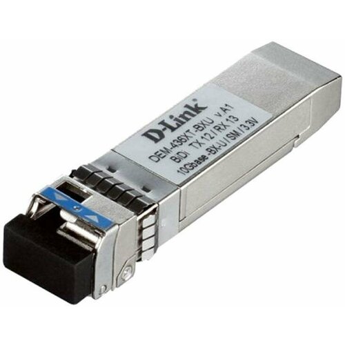 Трансивер D-Link 436XT-BXU/20KM/B2A 20 км трансивер d link 436xt bxu 20km b2a sfp 1x10gbase lr tx 1270nm rx 1330nm singlemode 20km