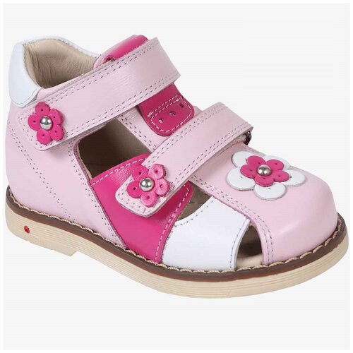 фото Сандалии для девочек kapika 31725т-1 розовый, размер 25