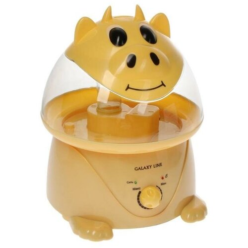 Увлажнитель воздуха Galaxy GL 8009 ультразвуковой 35 Вт 3 л 25 м2 жёлто-белый 708400₽