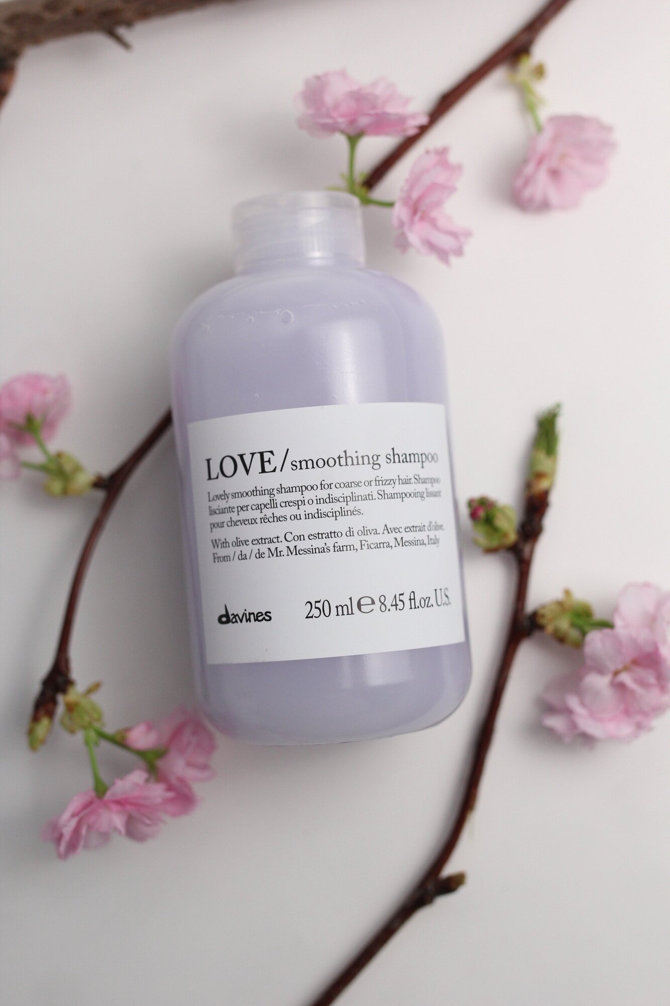 Davines Love Smoothing Shampoo, Шампунь для разглаживания завитка 250 мл