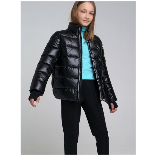 Куртка playToday, размер 170, черный куртка playtoday размер 170 синий