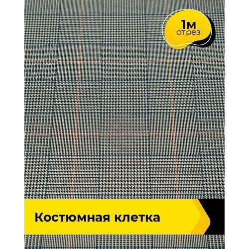 Ткань для шитья и рукоделия Костюмная клетка 1 м * 147 см, мультиколор 20641 ткань для шитья и рукоделия костюмная клетка 4 м 147 см мультиколор 20640