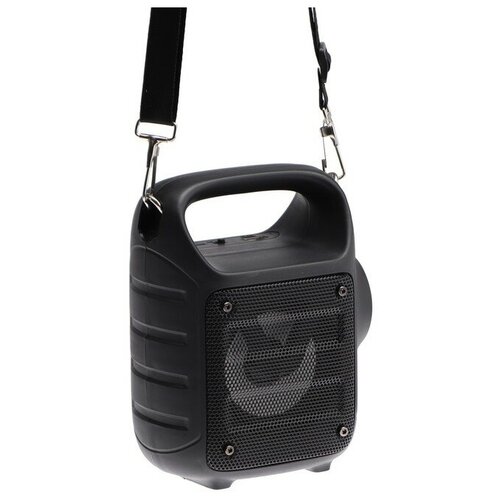 Портативная колонка Soundmax SM-PS5010B 8Вт 1200мАч FM BT 50 microSD подсветка фонарь 1015900₽