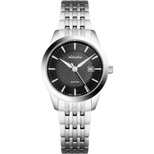 фото Наручные часы adriatica часы наручные adriatica a3188.5114q, серебряный, черный