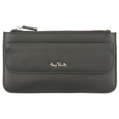 фото Кошелек tony perotti contatto, мужская, натуральная кожа, чёрный, 563295/1