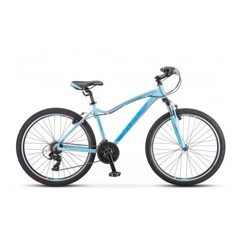Велосипед женский горный STELS Miss-6000 V 26 рама 17 K010 голубой 2939000₽