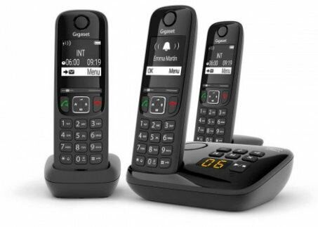 Беспроводной DECT радиотелефон Gigaset L36852-H2836-S311 с автоответчиком и записной книжкой на 100 номеров