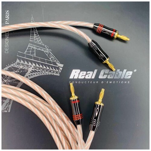 Real Cable Prestige 400 (3m) кабель kz acoustics transparent blue silver 498 core upgrade cable c