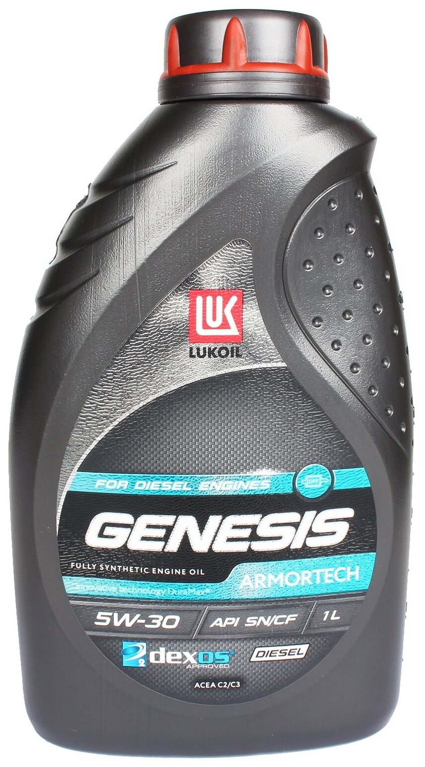 LUKOIL 5w-30 Genesis Armortech Diesel 1л (Синт. Мотор. Масло)