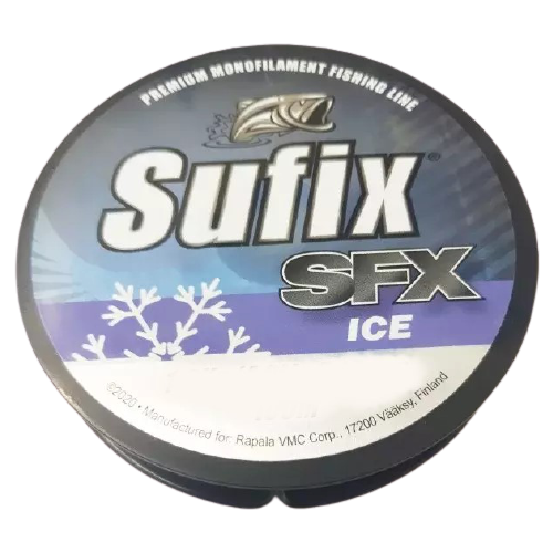 Монофильная леска Sufix SFX Ice d=0.22 мм, 100 м, 4.4 кг, прозрачный