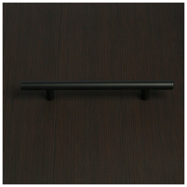 Ручка Рейлинг D12 черный (128 мм) - фотография № 5