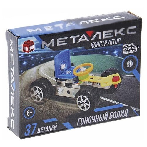 Конструктор UNICON Металекс 874066 Гоночный автомобиль