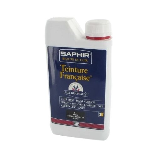 Saphir Краситель Teinture Francaise 001 black, 1000 мл