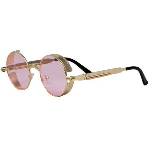 Солнцезащитные очки , золотой, розовый