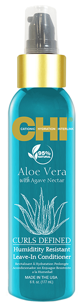 CHI кондиционер несмываемый Aloe Vera Humidity Resistant Leave-In Conditioner, 177 мл