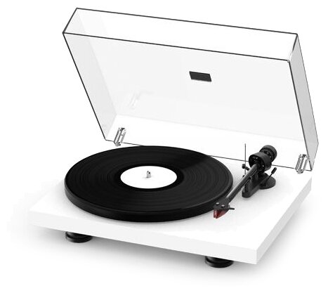 Виниловый проигрыватель PRO-JECT Debut Carbon EVO, белый - фото №1