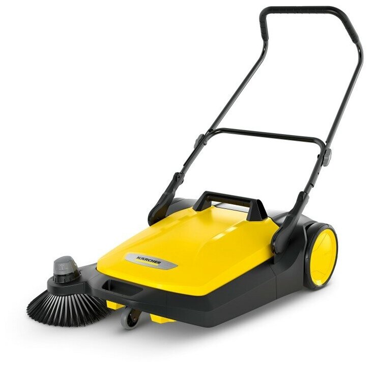 Подметальная машина Karcher S 6 | 1.766-420.0, с боковой щеткой, контейнер 38л, 2500м²