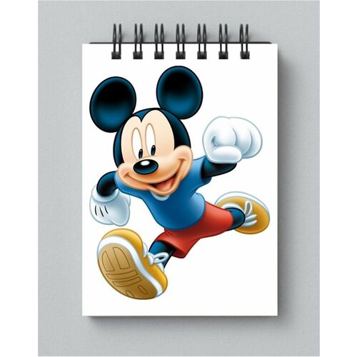Блокнот Mickey Mouse, Микки Маус №19, Размер А6: 10 на 15 см