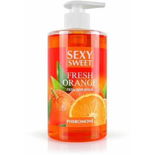 Гель для душа Sexy Sweet Fresh Orange с ароматом апельсина и феромонами - 430 мл, цвет не указан биоритм гель для душа sexy sweet banana split с ароматом банана и феромонами 430 мл lb 16128