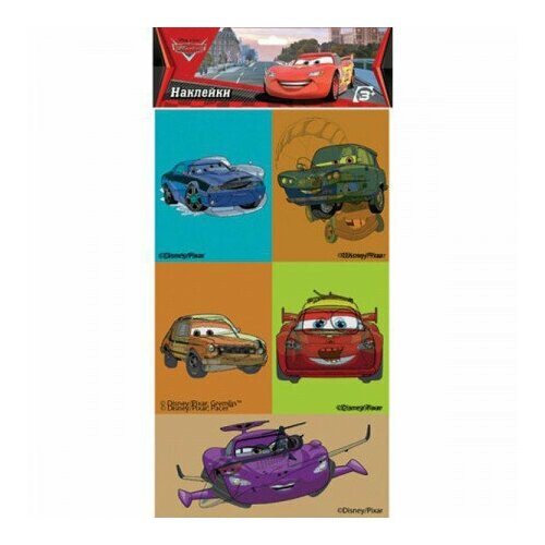 Наклейки 3D ACTION! CARS 12*20,5см CR-AD06002