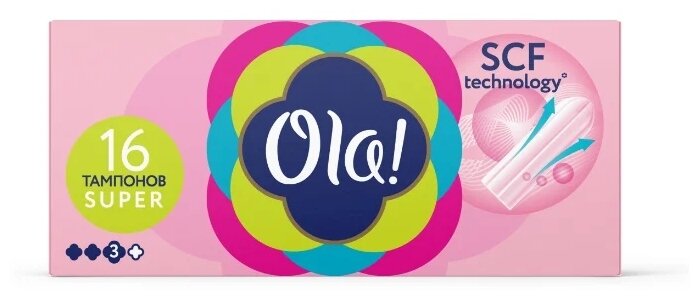 Ola! TAMPONS SUPER   .16