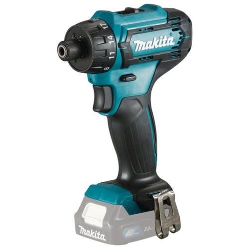 фото Аккумуляторный шуруповерт Makita DF033DZ 30 Н·м синий/черный