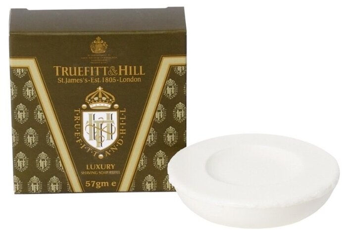 Люкс-мыло для бритья запасной блок для кружки Truefitt & Hill Luxury Shaving Soap 57 г