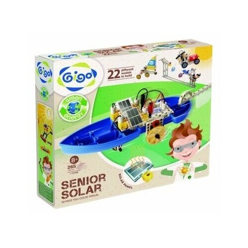 Конструктор Gigo Green Energy 7345R-CN Senior Solar, 265 дет.