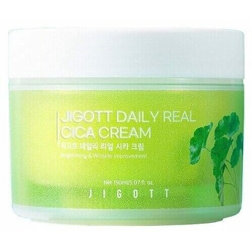 Крем для лица с центеллой азиатской [Jigott] Daily Real Cica Cream