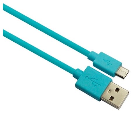 Кабель USB 2.0 - micro USB, голубой, 1.0 м, Mobiledata