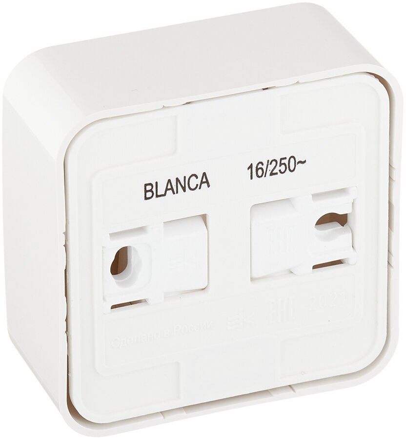 Розетка Systeme Electric BLNRA111111 Blanca, 16 А, с защитной шторкой, с заземлением - фотография № 5