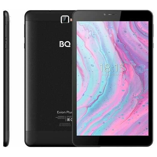 Планшет BQ 8077L Exion Plus 3ГБ 32GB 3G 4G Android 100 черный 86187854 1097000₽