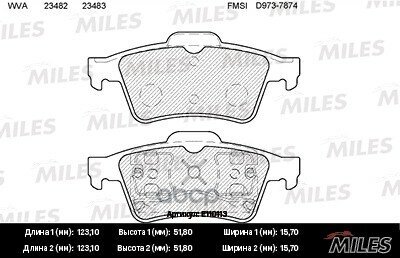 Колодки Тормозные Задние (Без Датчика) (Смесь Semi-Metallic) (Nissan Primera P12, Renault Laguna Ii, Latitude) (Trw Gdb1469) .