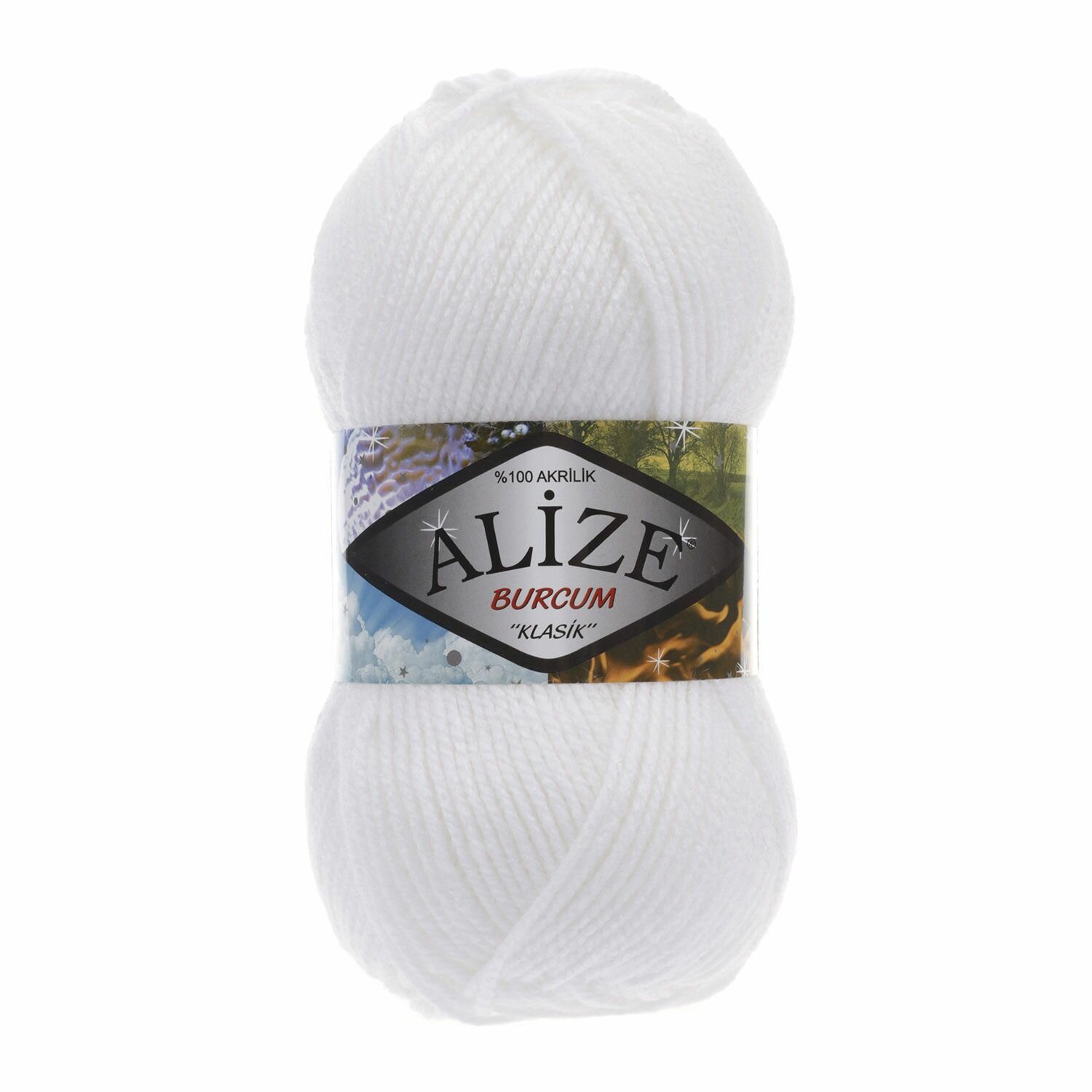 Alize "Burcum klasik" (5 шт*100 гр.)(100% акрил) 55