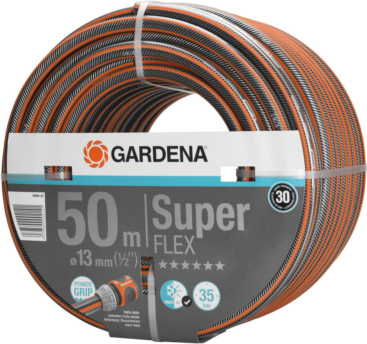Шланг Gardena "Superflex", диаметр 13 мм, длина 50 м