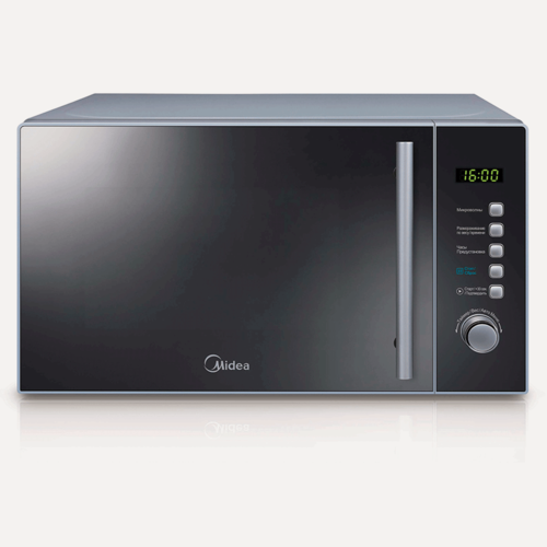 Изображение товара Микроволновая печь Midea AM820CMF, 20 л, мощность 800 Ватт, черный
