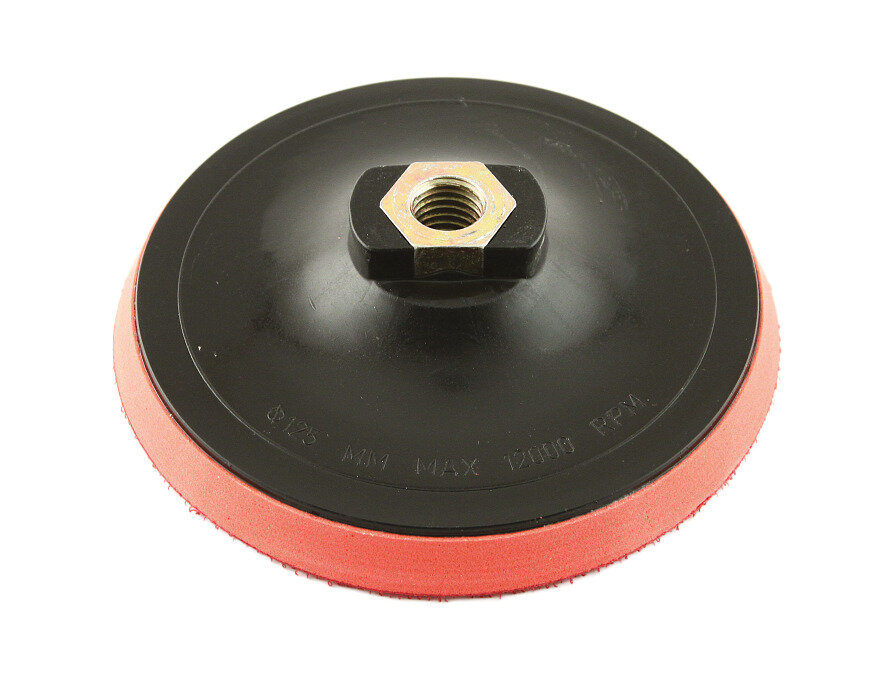 Опорный диск для кругов на липучке самозацепляемый 125мм М14 толстая подошва Orientcraft 501.01