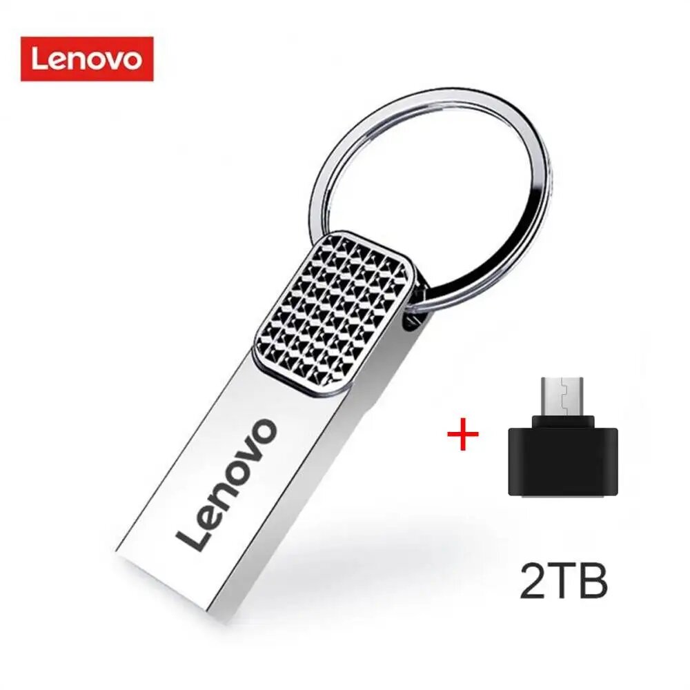 Lenovo Flash Drive 3.0 2TB Metal, 2TB and Type-C OTG