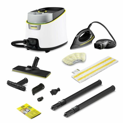 Пароочиститель для дома Karcher 1513-4620 SC 4 Deluxe Iron EU 2200 Вт паровой утюг комплект для уборки пола EasyFix 6149000₽