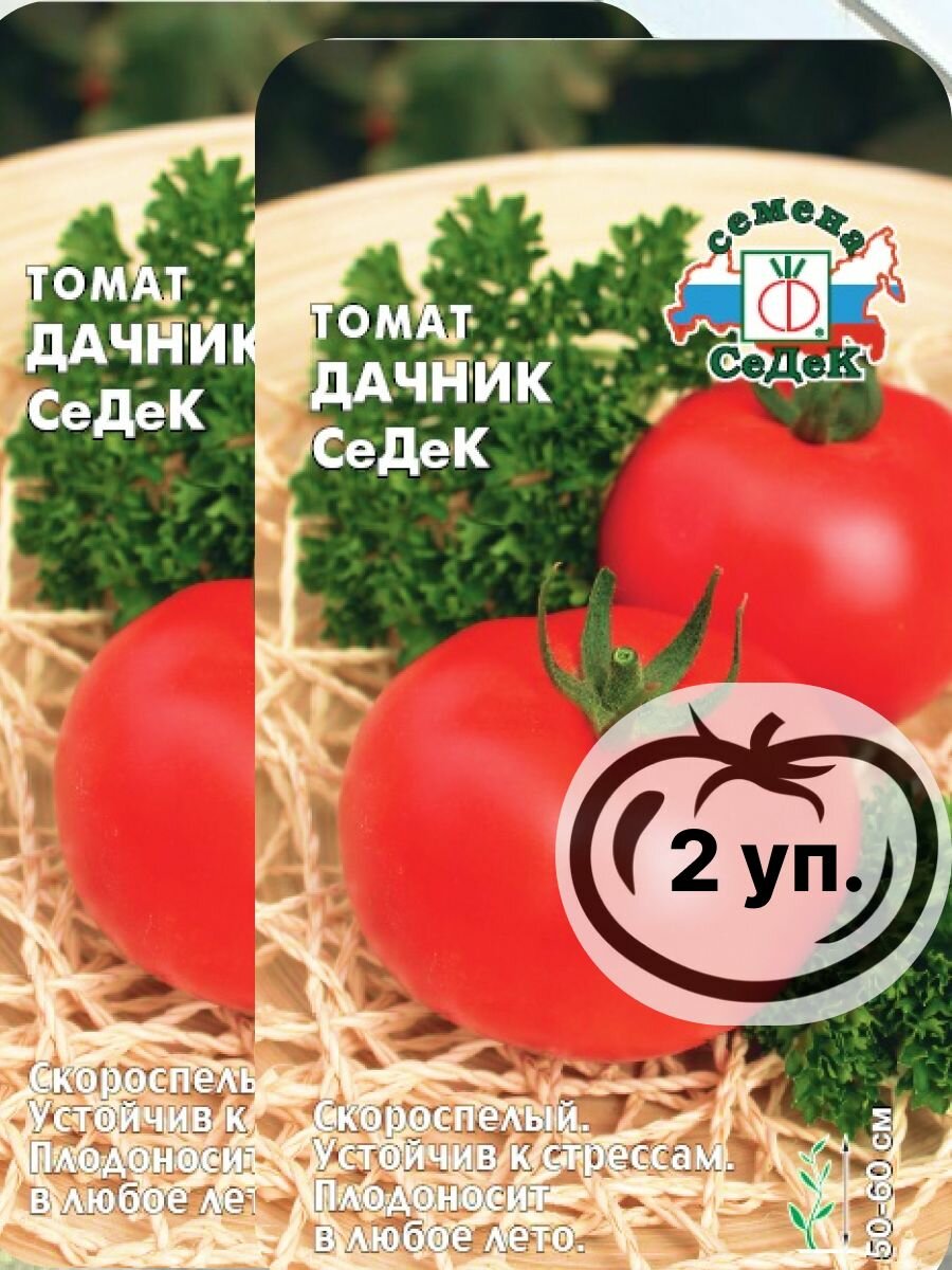 Семена Томат дачник СеДек  2 упаковки 