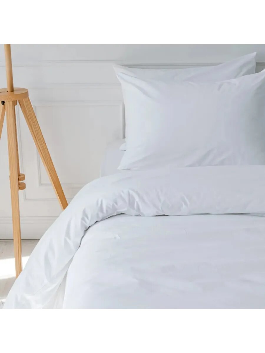 Комплект наволочек 50х70см (2 шт.) бязь белые — фото 1