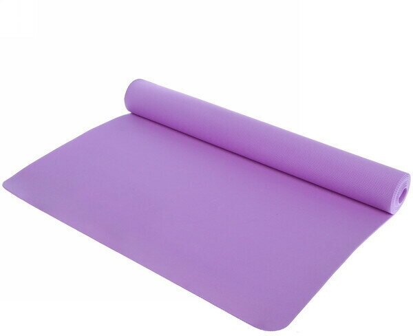 Коврик для йоги 3 мм 173х61 см «Умиротворение» EVA, фиолетовый