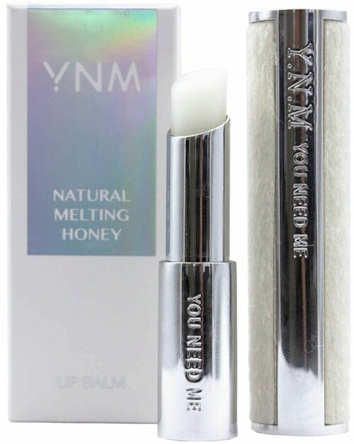 YNM Увлажняющий защитный бальзам для губ Natural Melting Honey Lip Balm 3гр