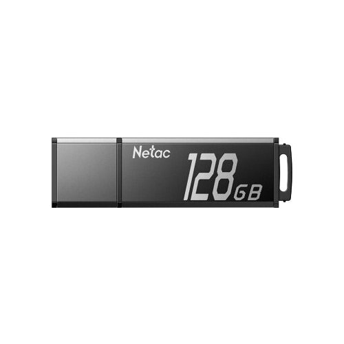 Флеш Диск Netac 128Gb U351 NT03U351N-128G-30BK USB3.0 серый флешка машинка 128 гб usb 2 0