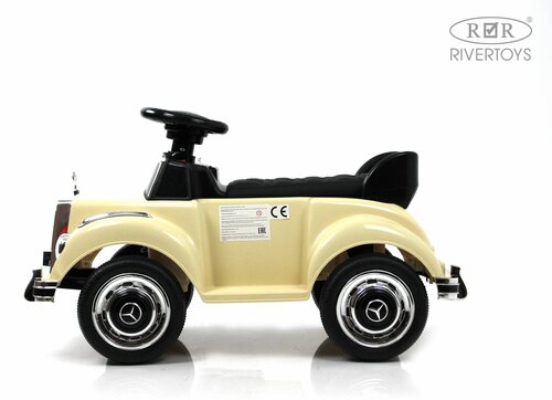 RiverToys Детский толокар Mercedes-Benz 300S (LS-128A) бежевый