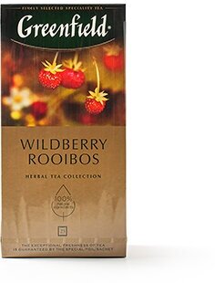 Чай травяной Greenfield Wildberry Rooibus 25пак