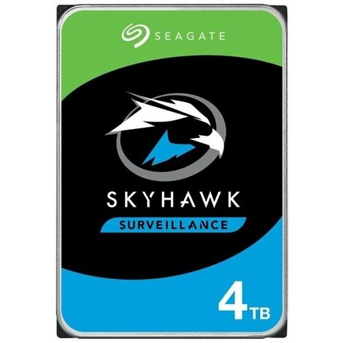 Жесткий диск Seagate SATA-III 4Tb ST4000VX016 Skyhawk (5400rpm) 256Mb 3.5