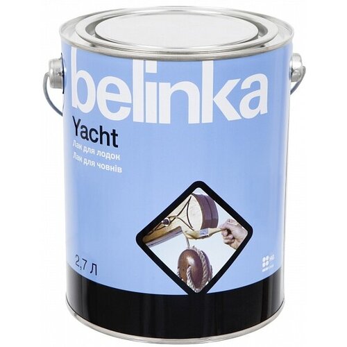 BELINKA Yacht/Белинка Яхтный лак для древесины глянцевый 9л