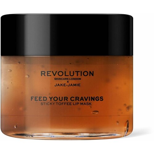 REVOLUTION SKINCARE Маска для губ X Jake Jamie Sticky Toffee Pudding маска увлажняющая revolution skincare x jake jamie feed your face watermelon mask 50 мл