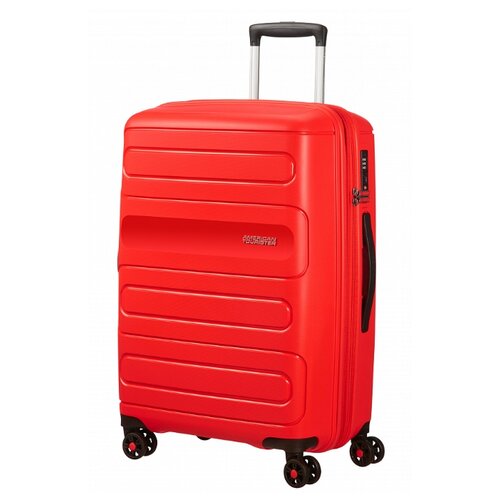 фото Чемодан american tourister sunside m 83.5 л, sunset red